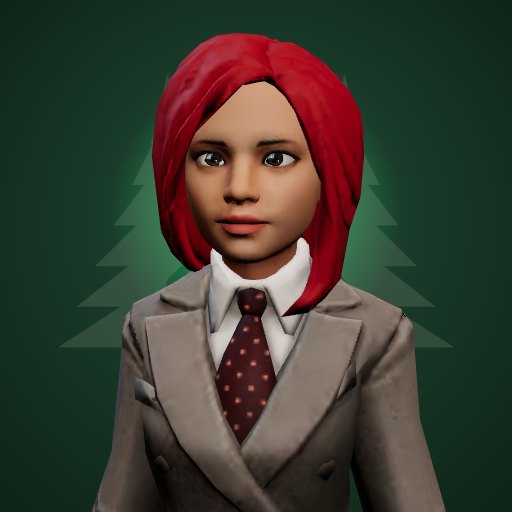Portrait of Nerith, the teacher
